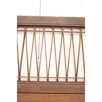 松葉組子欄間 2枚1組　R2388 