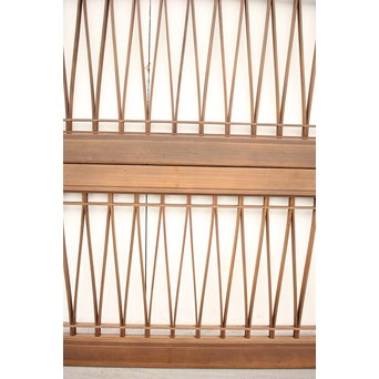 松葉組子欄間 2枚1組　R2388 