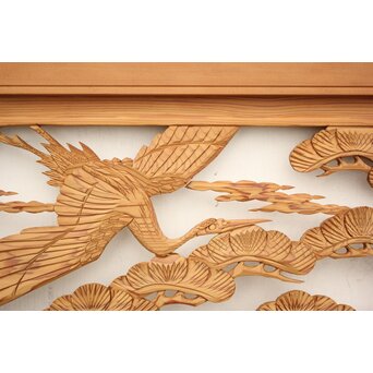 木彫小型欄間　R2390 