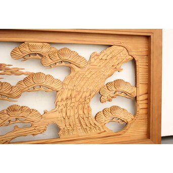 木彫小型欄間　R2390 