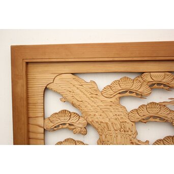 木彫小型欄間　R2390 