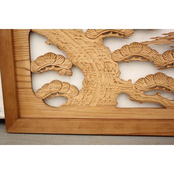 木彫小型欄間　R2390 