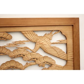 木彫小型欄間　R2390 