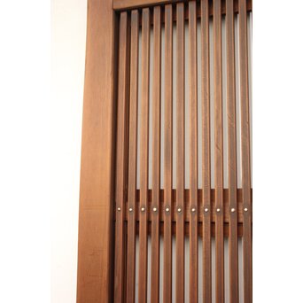 ガラス枠付 格子戸 2枚1組　L962 