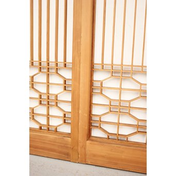 流水組子書院 4枚1組　R2399 