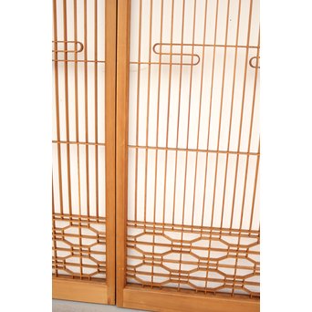 流水組子書院 4枚1組　R2399 