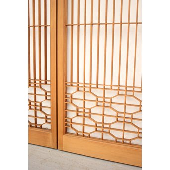 流水組子書院 4枚1組　R2399 