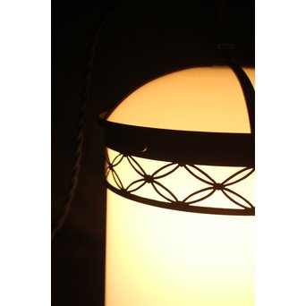 七宝透かし円柱照明　A1926 