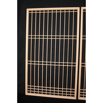 デッドストック 白木建具部材 組子書院 在庫36枚　R2406 