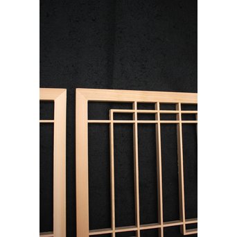 デッドストック 白木建具部材 組子書院　R2407 
