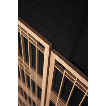 デッドストック 白木建具部材 組子書院　R2407 