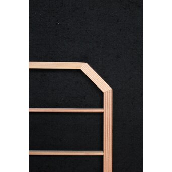 デッドストック 建具部材 角切デザイン雷門組子 R2412 