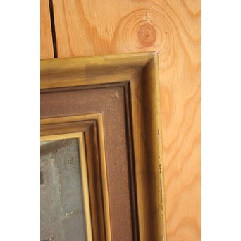 中山爾郎/じろう 油彩 20号【運河線揃】Z067 