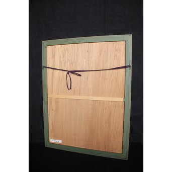 中山爾郎/じろう 水彩 【円空仏】Z069 