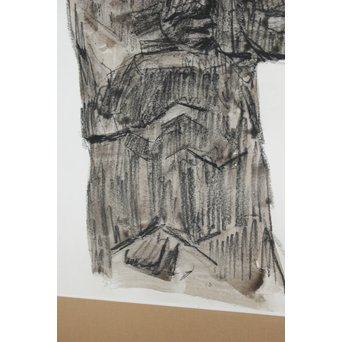 中山爾郎/じろう 水彩 【円空仏】Z069 