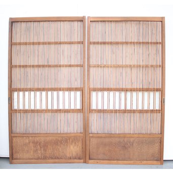 変則格子の建具 4枚1組　L963YD 