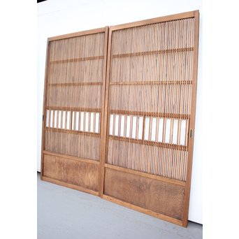 変則格子の建具 4枚1組　L963YD 