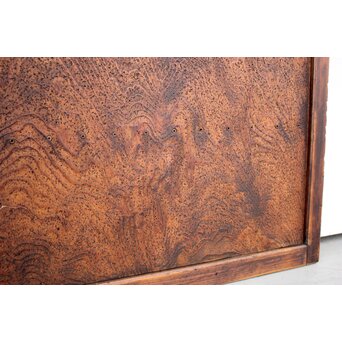 民藝 万本格子戸 2枚1組　L965 