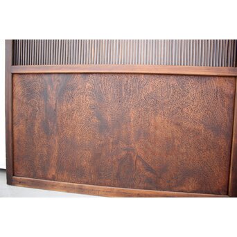 民藝 万本格子戸 2枚1組　L965 