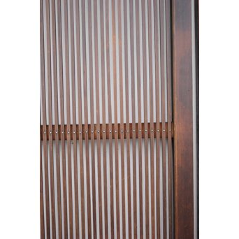 民藝 万本格子戸 2枚1組　L965 