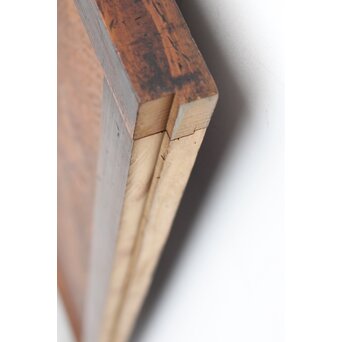 民藝 万本格子戸 2枚1組　L965 