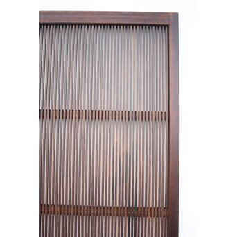 民藝 万本格子戸 2枚1組　L965 