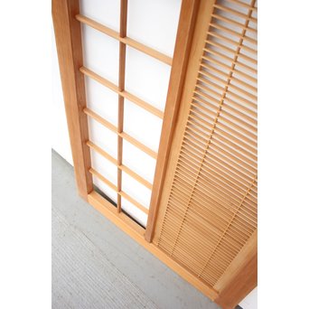 大型筬と障子の欄間  R2427 