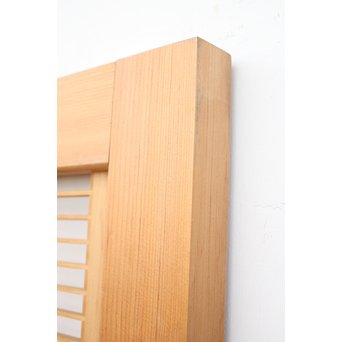 大型筬と障子の欄間  R2427 