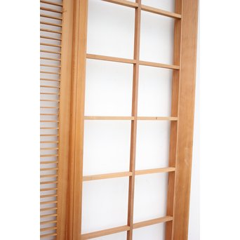 大型筬と障子の欄間  R2427 