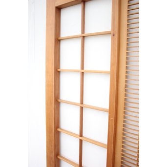 大型筬と障子の欄間  R2427 