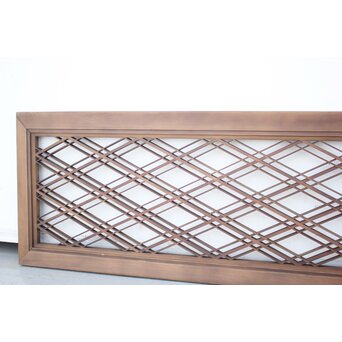 三重菱形組子欄間　R2428 