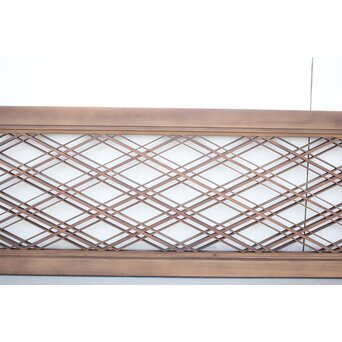 三重菱形組子欄間　R2428 