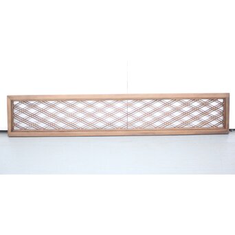 三重菱形組子欄間　R2428 