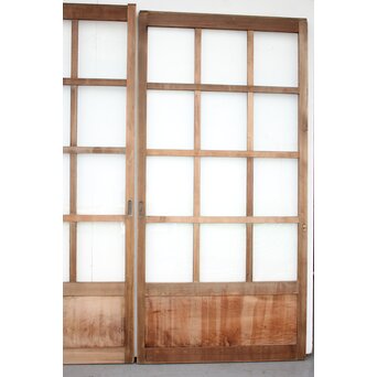 ハイサイズ クリアガラス戸 4枚1組　D176 