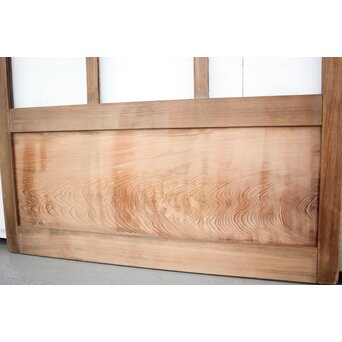 ハイサイズ クリアガラス戸 4枚1組　D176 