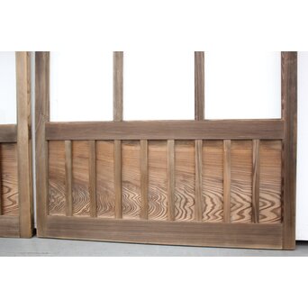 ハイサイズ クリアガラス戸 4枚1組　D176 