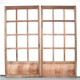 ハイサイズ クリアガラス戸 4枚1組　D176 