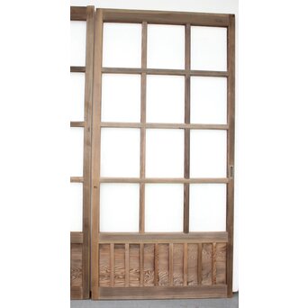 ハイサイズ クリアガラス戸 4枚1組　D176 