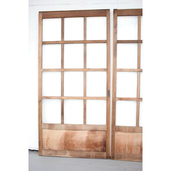 ハイサイズ クリアガラス戸 4枚1組　D176 