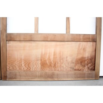 ハイサイズ クリアガラス戸 4枚1組　D176 