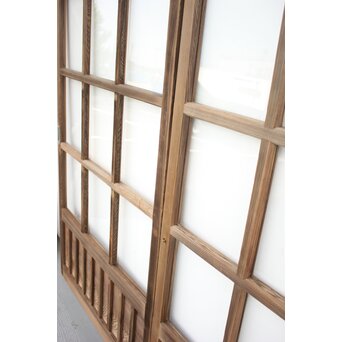 ハイサイズ クリアガラス戸 4枚1組　D176 