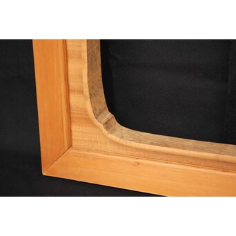 大島五雲 井波彫刻大作 桜と木蓮 2枚1組　X090Y 