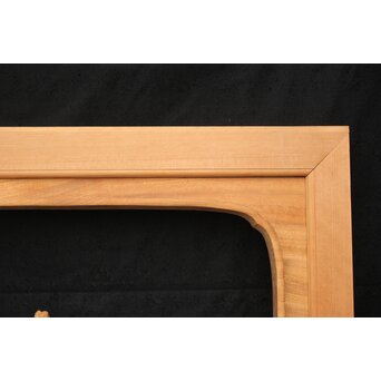 大島五雲 井波彫刻大作 桜と木蓮 2枚1組　X090Y 