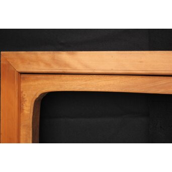 大島五雲 井波彫刻大作 葡萄と栗鼠 2枚1組　X091Y 