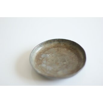 點銅 唐物 錫茶銚敷　M088 