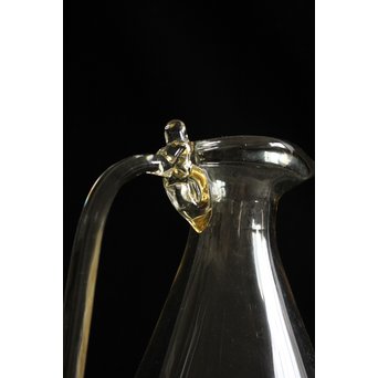 由水常雄 監修 復元正倉院ガラス白瑠璃 水瓶/水差　Y012 