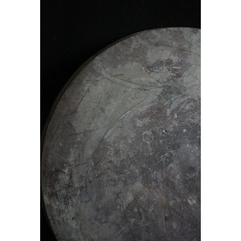 古銅 円式煎茶盆　M089 