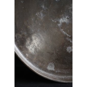 古銅 円式煎茶盆　M089 