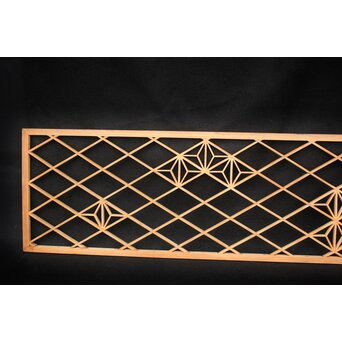 枠無 ちらし組子欄間　R2433 