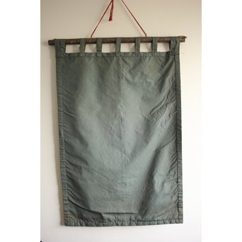 武樋貞波留 染繊/染物 潮染魚紋壁掛　U054 